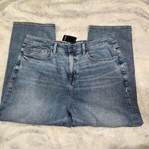 NWT Torrid crop high-rise straight ankle classic denim jeans size 18